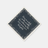 Romantische liefde Sprookje Quote Servetten (Hoek)