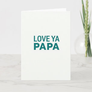 Romantische Liefde Ya Papa Kaart