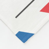 Romantische liefdesbrief Valentijnsdag Jubileum Fleece Deken (Hoek)