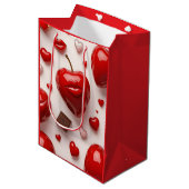 Romantische Liefdescadeauset Medium Cadeauzakje (Voorkant Gekanteld)