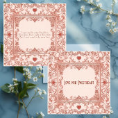 Romantische liefdescitaat Rustic distressed shabby