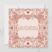 Romantische liefdescitaat Rustic distressed shabby (Voorkant)