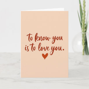 Romantische Liefdeshartkaart Kaart