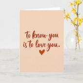 Romantische Liefdeshartkaart Kaart (Gele Bloem)