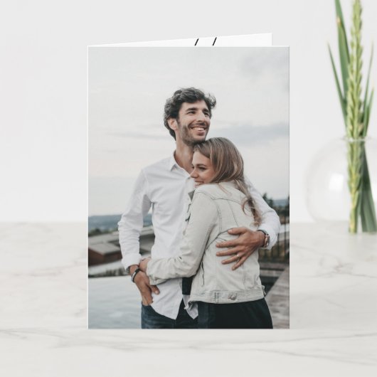 Romantische liefdeskaart voor goede morgen kaart (Voorkant)