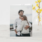 Romantische liefdeskaart voor goede morgen kaart (Gele Bloem)