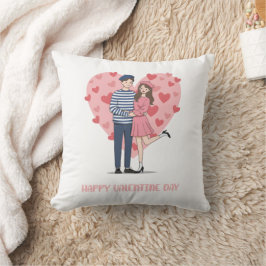 Romantische liefdeskussen | Valentijnsdag-cadeau v Kussen