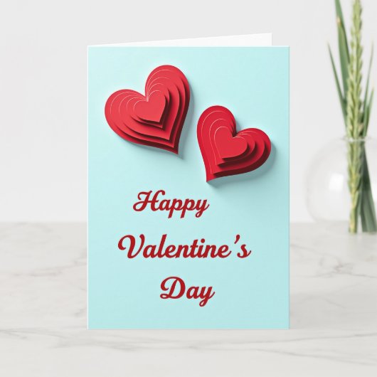 Romantische Liefdeslagenkaart Kaart (Voorkant)