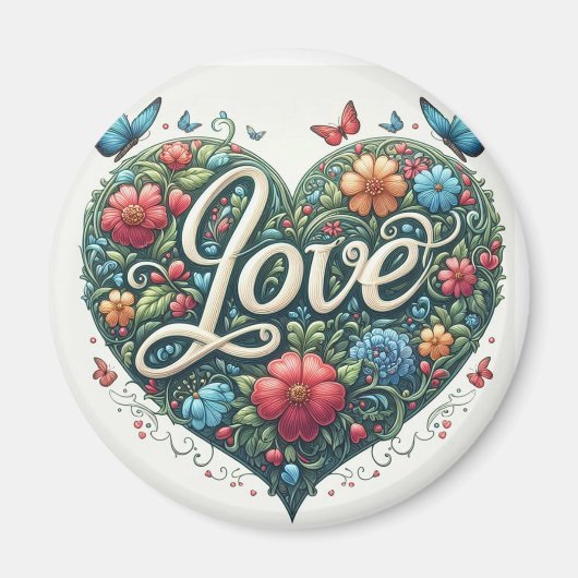 Romantische liefdesmagneet magneet (Voorkant)