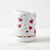 Romantische liefdesmok koffiemok (Center)