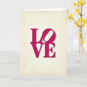 Romantische Liefdesrolkaart Kaart (Gele Bloem)