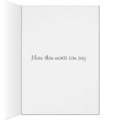 romantische liefdestekst op gekleurde achtergrond (Binnen (Rechts))