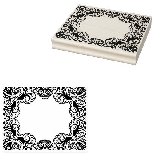 Romantische Lijsten vogels Rubberstempel (Gestempeld)