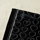 ROMANTISCHE LOVE HEART BLACK STRANDLAKEN (In situ)