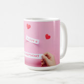 Romantische Love Quote Mok - Perfect cadeau voor k (Voorkant rechts)