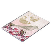 Romantische Magnolia's Notitieboek (Linkerzijde)