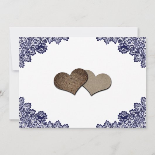 Romantische marine blauwe zonnebloem bruiloft save the date (Achterkant)