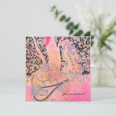 ROMANTISCHE MINNAARS, ROMANTIEK IN ROZE FUCHSIA GL KAART (Staand voorkant)