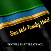 Romantische moderne kunst geometrie regenboogstrep bad handdoek