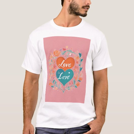 Romantische momenten man T-shirt (Voorkant)