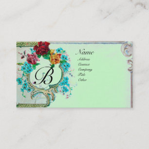 ROMANTISCHE MONOGRAM 3 VISITEKAARTJE