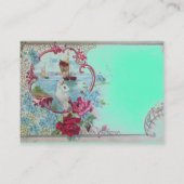 ROMANTISCHE MONOGRAM VISITEKAARTJE (Achterkant)