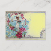 ROMANTISCHE MONOGRAM VISITEKAARTJE (Achterkant)