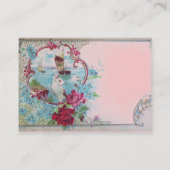 ROMANTISCHE MONOGRAM VISITEKAARTJE (Achterkant)