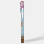 Romantische mooie Girl Eiffeltoren Case-Mate iPhone Case (Achterkant / Links)