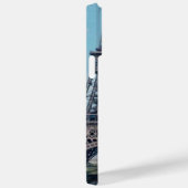 Romantische mooie Girl Eiffeltoren Case-Mate iPhone Case (Achterkant / Rechts)