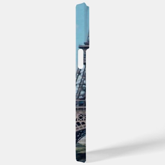 Romantische mooie Girl Eiffeltoren Case-Mate iPhone Case (Achterkant / Rechts)