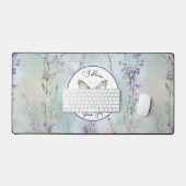 Romantische mooie lavendelbloemen bureaumat (Keyboard & Muis)