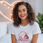 Romantische muziek, je laat mijn hart een slag ove t-shirt