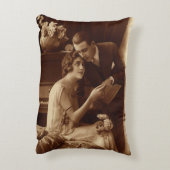  Romantische muziek, liefde en Romance Lovers Accent Kussen (Achterkant (Verticaal))