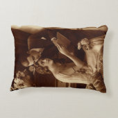  Romantische muziek, liefde en Romance Lovers Accent Kussen (Achterkant)