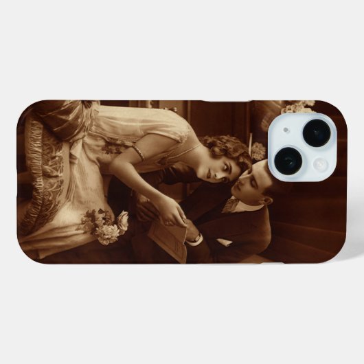  Romantische muziek, liefde en Romance Lovers Case-Mate iPhone Case (Achterkant (horizontaal))