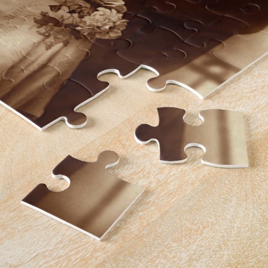  Romantische muziek, liefde en Romance Lovers Legpuzzel (Zijkant)