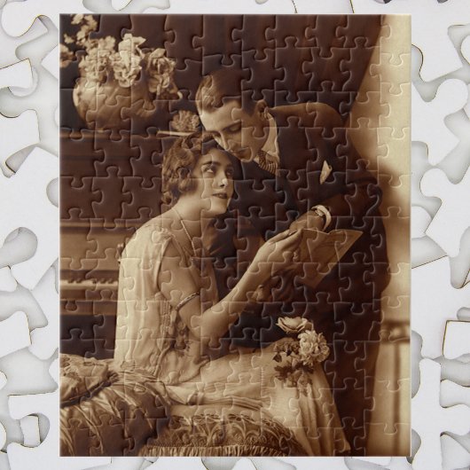  Romantische muziek, liefde en Romance Lovers Legpuzzel
