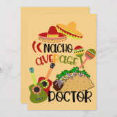 Romantische Nacho Uw gemiddelde woordspeling Docto Feestdagenkaart (Voorkant / Achterkant)