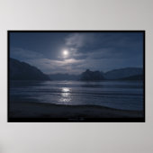 romantische nacht poster (Voorkant)