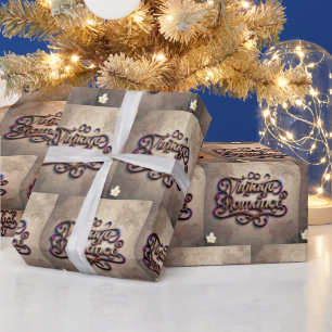 Romantische  nachten cadeaupapier