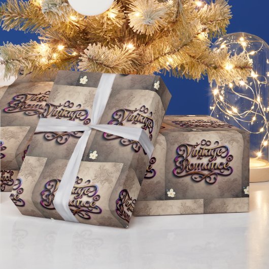 Romantische nachten cadeaupapier (Feestdagen)