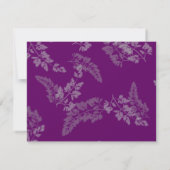 Romantische Natuur Receptie Kaart (Achterkant)