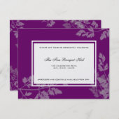 Romantische Natuur Receptie Kaart (Voorkant / Achterkant)