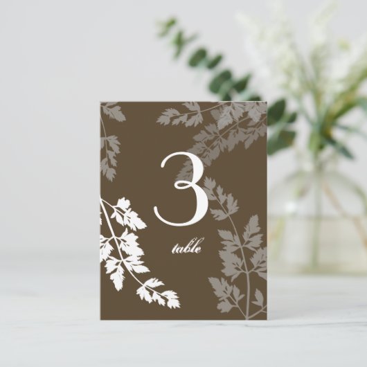 Romantische Natuur / Tafel Kaart (Staand voorkant)