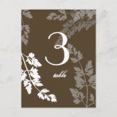 Romantische Natuur / Tafel Kaart (Voorkant)