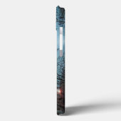 ROMANTISCHE NOCTURNE LANDSCHAP IN BLAUW Case-Mate iPhone CASE (Achterkant / Links)