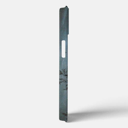 ROMANTISCHE NOCTURNE LANDSCHAP IN BLAUW Case-Mate iPhone CASE (Achterkant / Rechts)