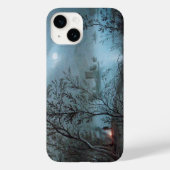 ROMANTISCHE NOCTURNE LANDSCHAP IN BLAUW Case-Mate iPhone CASE (Achterkant)