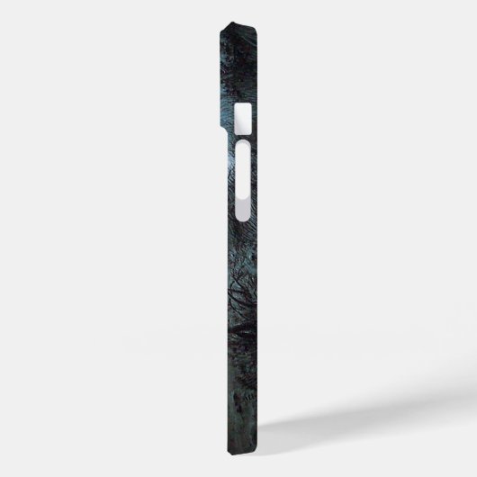 ROMANTISCHE NOCTURNE LANDSCHAP IN BLAUW Case-Mate iPhone CASE (Achterkant / Links)